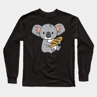 Koala - with bread Long Sleeve T-Shirt